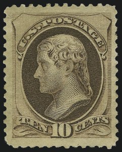 Sale 959, Lot 2416, 1879 American Bank Note Co. Issue (Scott 182-191)