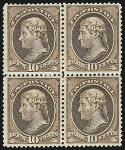 Sale 959, Lot 2436, 1881-83 American Bank Note Co. Issues (Scott 205-211B)