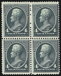 Sale 959, Lot 2444, 1881-83 American Bank Note Co. Issues (Scott 205-211B)