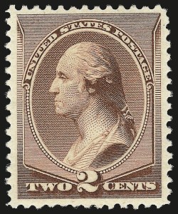 Sale Number 959, Lot Number 2447, 1881-83 American Bank Note Co. Issues (Scott 205-211B) Sale Number 959, Lot Number 2447, 1881-83 American Bank Note Co. Issues (Scott 205-211B)