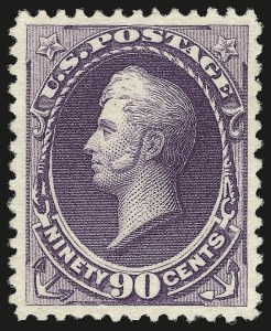 Sale 959, Lot 2466, 1887 American Bank Note Co. Issue (Scott 212-218)