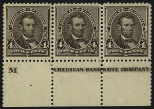 Sale 959, Lot 2473, 1890-93 Issue (Scott 219-229)
