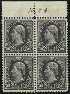 Sale 959, Lot 2487, 1890-93 Issue (Scott 219-229)