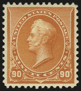 Sale 959, Lot 2488, 1890-93 Issue (Scott 219-229)