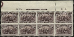 Sale 959, Lot 2494, 1893 Columbian Issue (Scott 230-245)