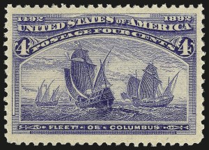 Sale 959, Lot 2498, 1893 Columbian Issue (Scott 230-245)