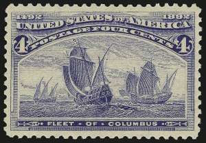 Sale Number 959, Lot Number 2499, 1893 Columbian Issue (Scott 230-245)