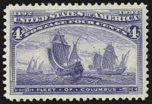 Sale 959, Lot 2500, 1893 Columbian Issue (Scott 230-245)