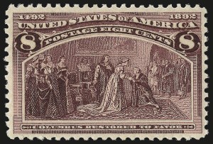 Sale 959, Lot 2510, 1893 Columbian Issue (Scott 230-245)