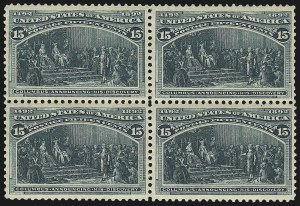 Sale 959, Lot 2516, 1893 Columbian Issue (Scott 230-245)