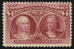 Sale 959, Lot 2549, 1893 Columbian Issue (Scott 230-245)