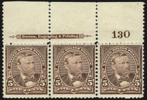 Sale 959, Lot 2562, 1894 Unwatermarked Bureau Issue (Scott 246-263)
