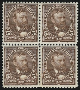 Sale 959, Lot 2563, 1894 Unwatermarked Bureau Issue (Scott 246-263)