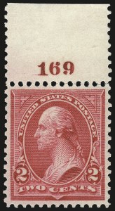 Sale 959, Lot 2577, 1895 Watermarked Bureau Issue (Scott 264-278)