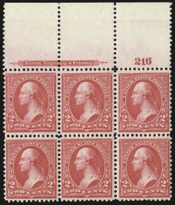 Sale 959, Lot 2581, 1895 Watermarked Bureau Issue (Scott 264-278)