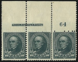 Sale 959, Lot 2589, 1895 Watermarked Bureau Issue (Scott 264-278)