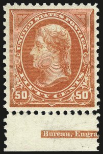 Sale 959, Lot 2593, 1895 Watermarked Bureau Issue (Scott 264-278)