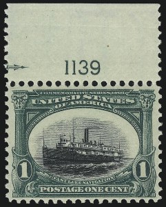 Sale 959, Lot 2667, 1901 Pan-American Issue (Scott 294-299)