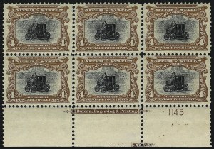 Sale 959, Lot 2677, 1901 Pan-American Issue (Scott 294-299)