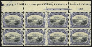 Sale 959, Lot 2681, 1901 Pan-American Issue (Scott 294-299)