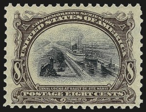 Sale 959, Lot 2683, 1901 Pan-American Issue (Scott 294-299)