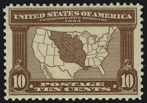 Sale 959, Lot 2734, 1904 Louisiana Purchase Issue (Scott 323-327)