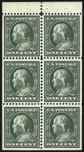 Sale 959, Lot 2743, 1908-10 Washington-Franklin Issues (Scott 331-356)