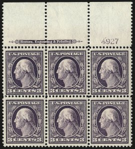 Sale 959, Lot 2744, 1908-10 Washington-Franklin Issues (Scott 331-356)