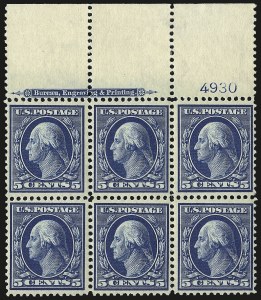 Sale 959, Lot 2746, 1908-10 Washington-Franklin Issues (Scott 331-356)