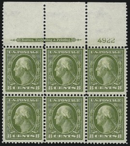 Sale 959, Lot 2749, 1908-10 Washington-Franklin Issues (Scott 331-356)