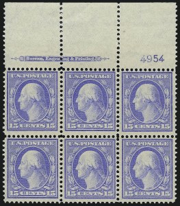 Sale 959, Lot 2756, 1908-10 Washington-Franklin Issues (Scott 331-356)