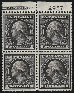 Sale 959, Lot 2760, 1908-10 Washington-Franklin Issues (Scott 331-356)