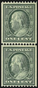 Sale 959, Lot 2763, 1908-10 Washington-Franklin Issues (Scott 331-356)