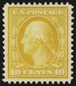Sale 959, Lot 2800, 1910-13 Washington-Franklin Issue (Scott 374-396)