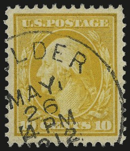 Sale 959, Lot 2802, 1910-13 Washington-Franklin Issue (Scott 374-396)