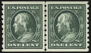 Sale 959, Lot 2810, 1910-13 Washington-Franklin Issue (Scott 374-396)