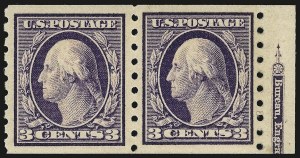 Sale 959, Lot 2812, 1910-13 Washington-Franklin Issue (Scott 374-396)