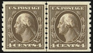 Sale 959, Lot 2814, 1910-13 Washington-Franklin Issue (Scott 374-396)