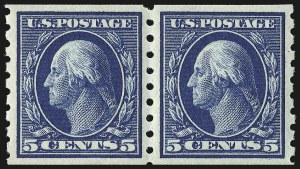 Sale Number 959, Lot Number 2816, 1910-13 Washington-Franklin Issue (Scott 374-396) Sale Number 959, Lot Number 2816, 1910-13 Washington-Franklin Issue (Scott 374-396)
