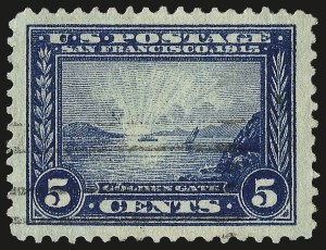 Sale Number 959, Lot Number 2820, 1913-15 Panama-Pacific Issue (Scott 397-404) Sale Number 959, Lot Number 2820, 1913-15 Panama-Pacific Issue (Scott 397-404)
