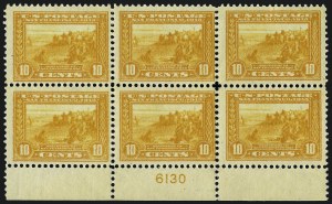 Sale 959, Lot 2825, 1913-15 Panama-Pacific Issue (Scott 397-404)