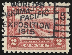 Sale Number 959, Lot Number 2836, 1913-15 Panama-Pacific Issue (Scott 397-404)