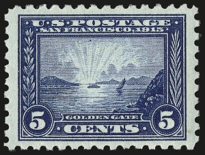 Sale 959, Lot 2838, 1913-15 Panama-Pacific Issue (Scott 397-404)