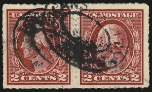 Sale 959, Lot 2847, 1912-14 Washington-Franklin Issue (Scott 405-423)