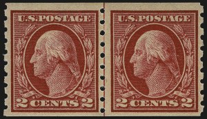 Sale 959, Lot 2849, 1912-14 Washington-Franklin Issue (Scott 405-423)