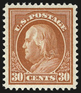 Sale 959, Lot 2859, 1912-14 Washington-Franklin Issue (Scott 405-423)