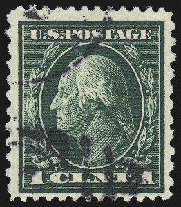 Sale 959, Lot 2865, 1914 Compound Perforations (Scott 423A)
