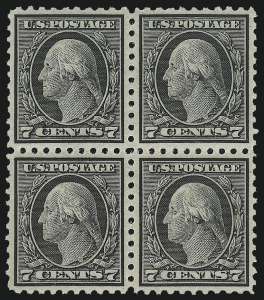 Sale 959, Lot 2872, 1913-15 Washington-Franklin Issues (Scott 424-461)