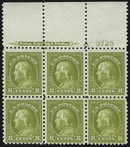 Sale 959, Lot 2874, 1913-15 Washington-Franklin Issues (Scott 424-461)