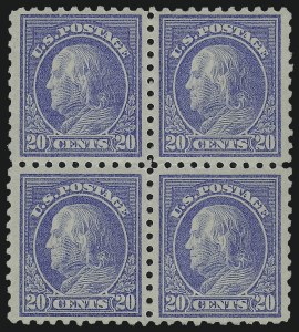 Sale 959, Lot 2879, 1913-15 Washington-Franklin Issues (Scott 424-461)